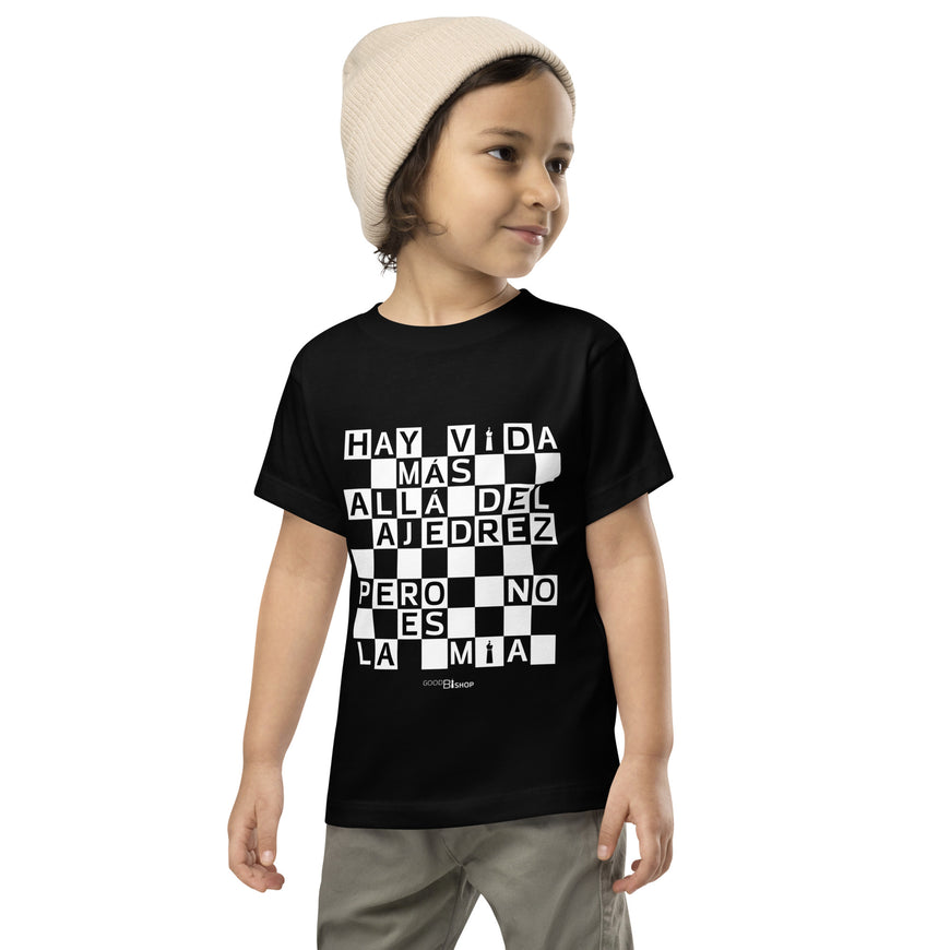 Camiseta niño Hay vida más allá del ajedrez
