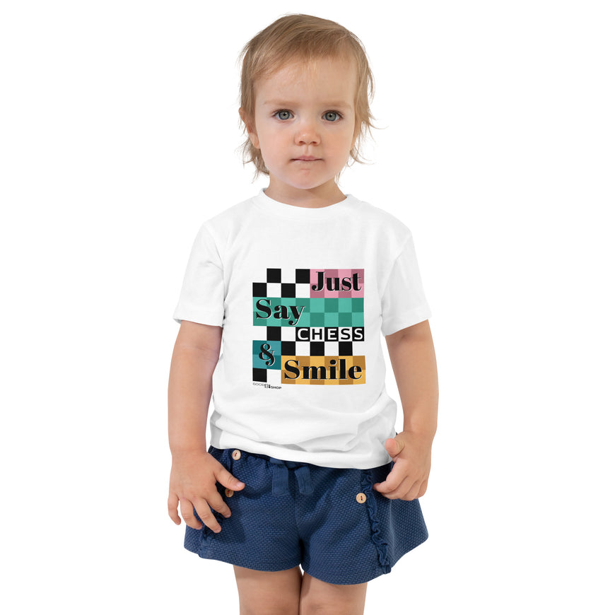 Camiseta Just say chess and smile